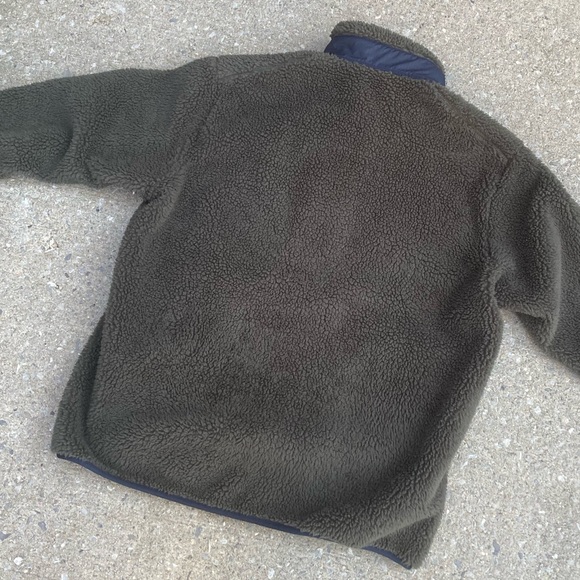 Uniqlo Windproof Outer Fleece Jacket (Olive) UNISEX Large - Picture 11 of 16